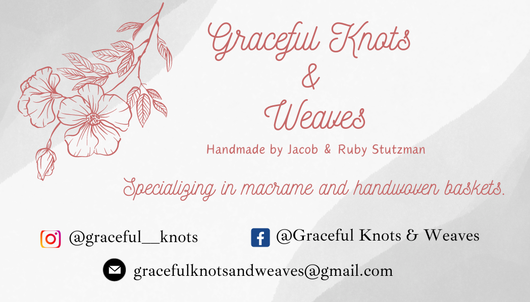 Custom Basket or Macrame Pieces