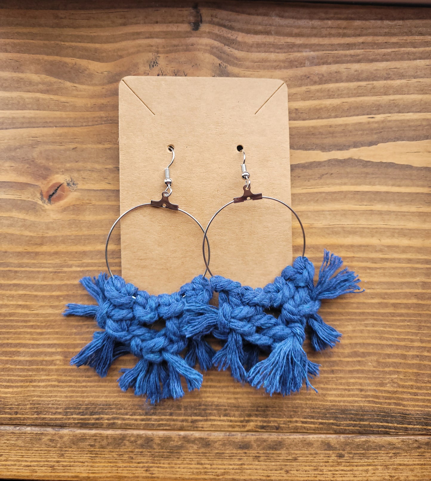 Macrame Earrings (Round)