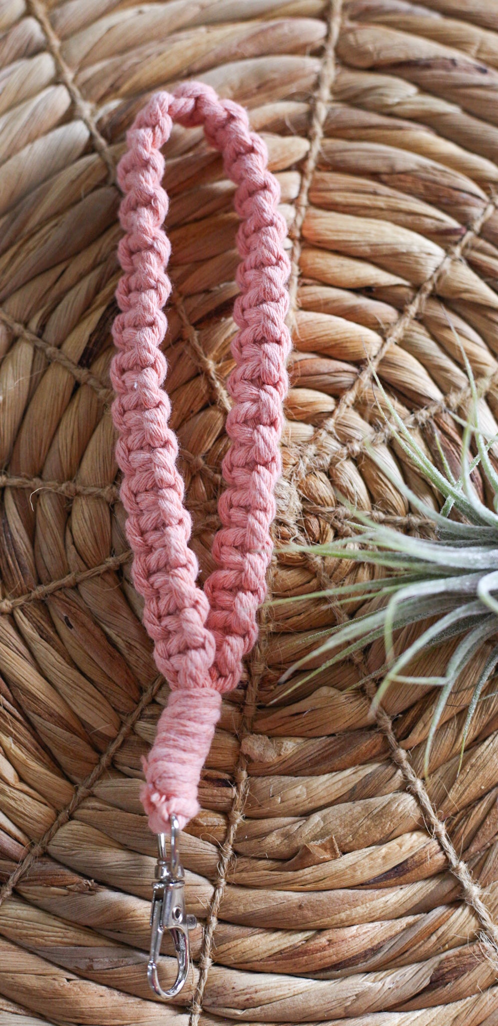 Macrame Wristlet (Plain)