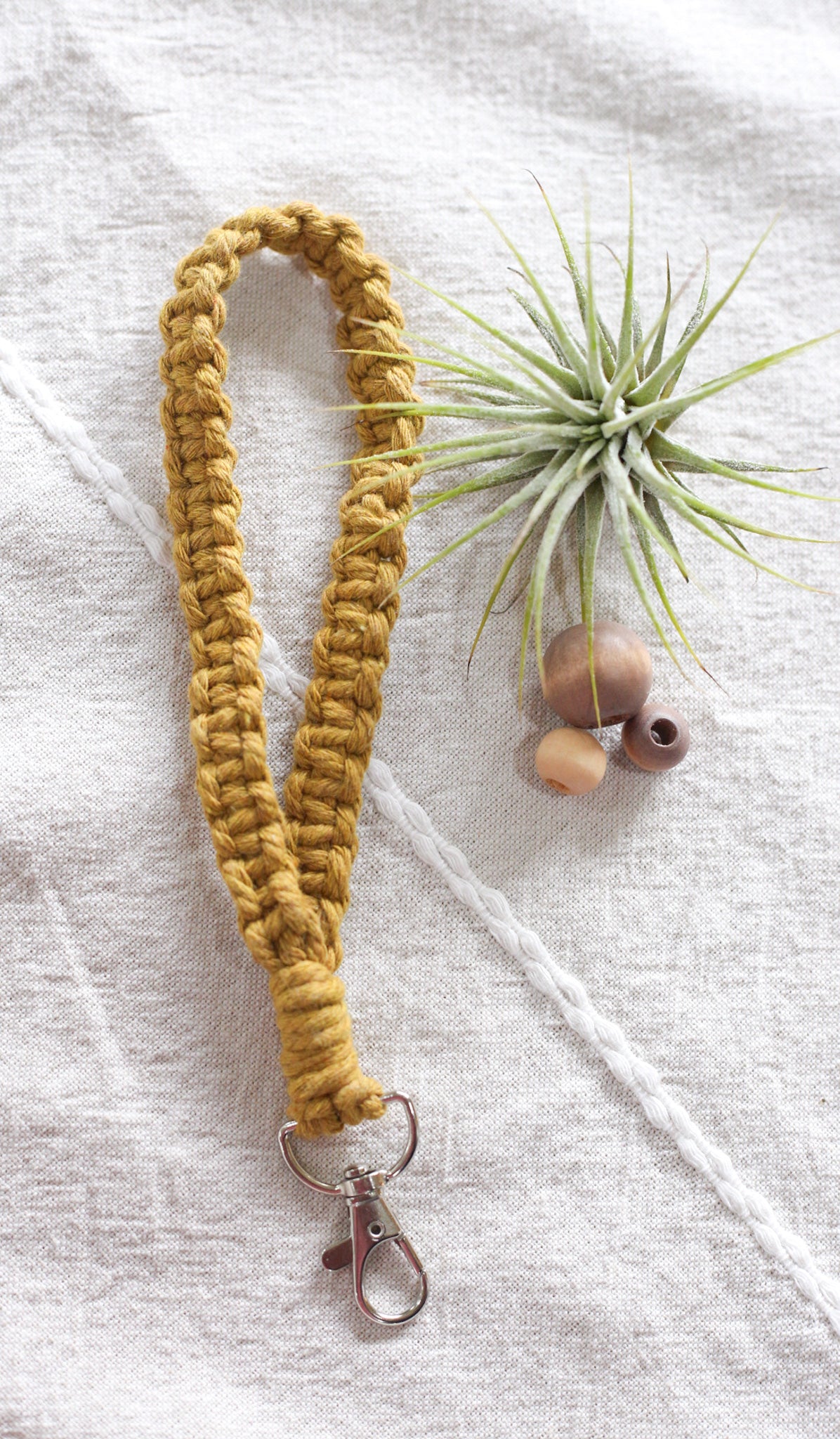 Macrame Wristlet (Plain)